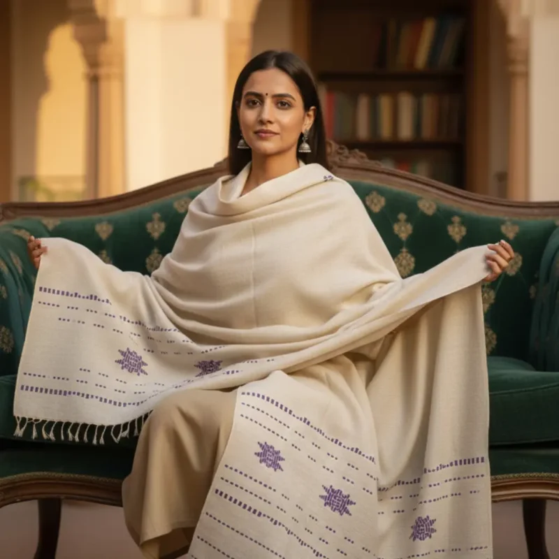 Vasudha Handcrafted Grace Stole