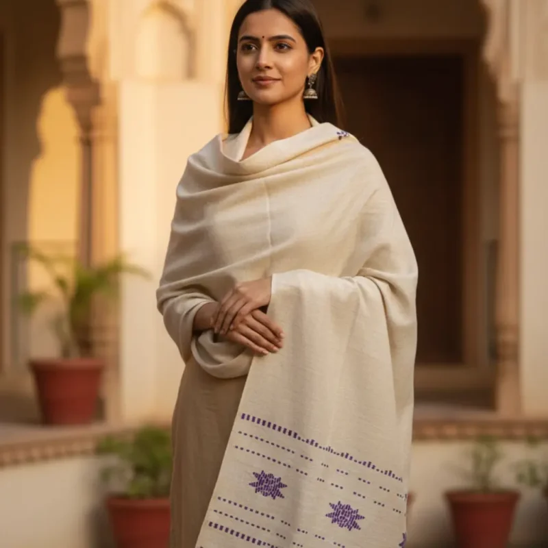 Vasudha Handcrafted Grace Stole