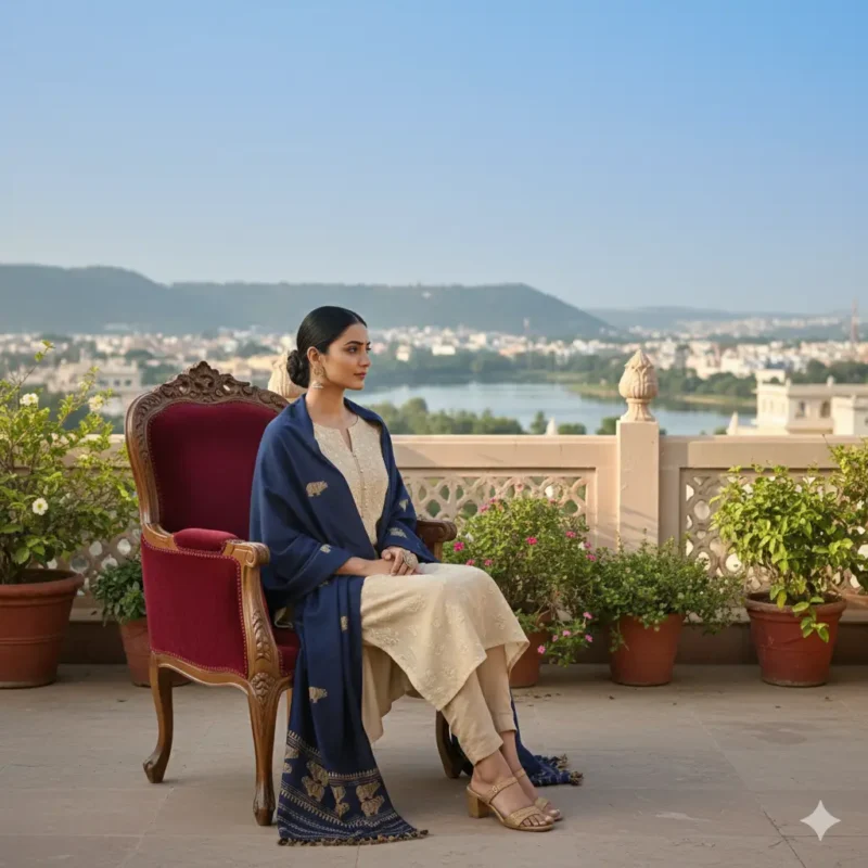 Kaziranga Muse Eri Silk Stole