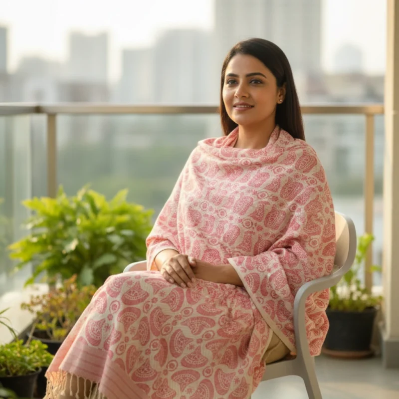 Sanskriti Grace All Over Shawl