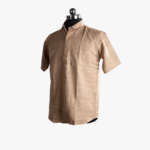 beige male shirt