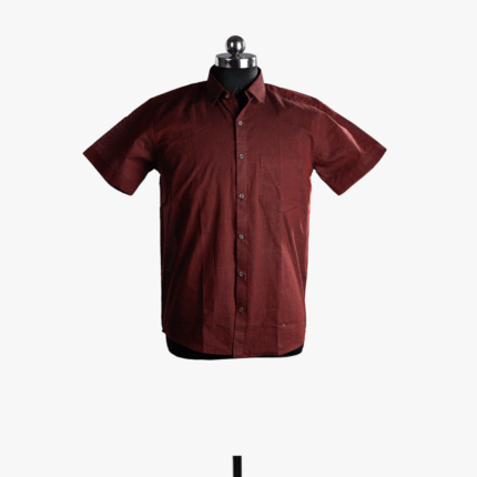 maroon shirt