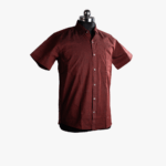 maroon shirt