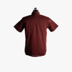 maroon shirt