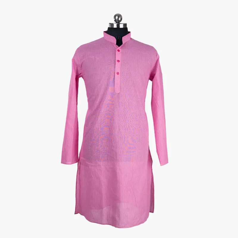 Pink male kurta