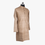 beige male kurta