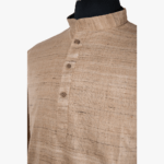 beige male kurta