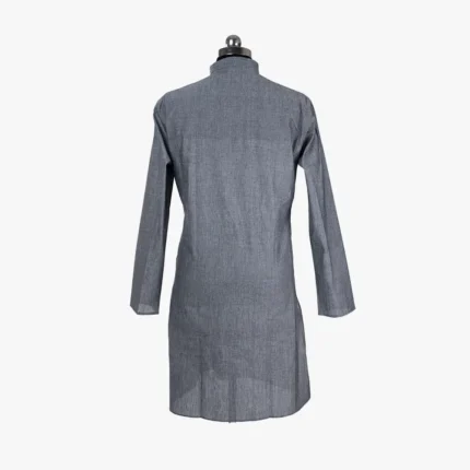 Grey Male Kurta