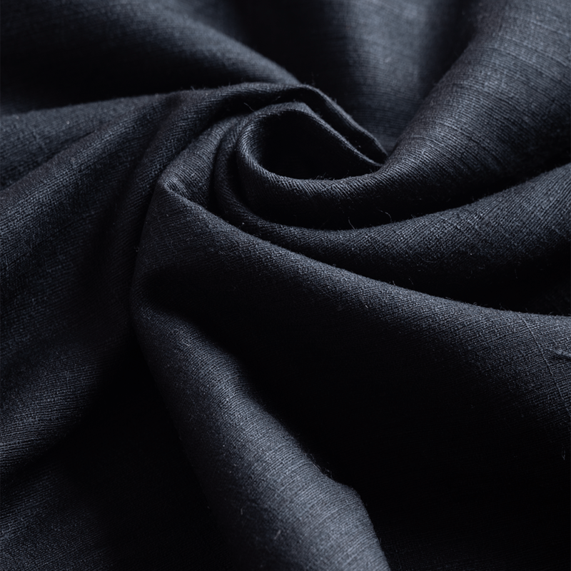 black fabric