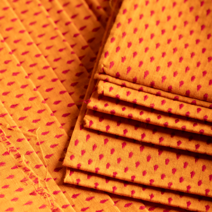 orange fabric