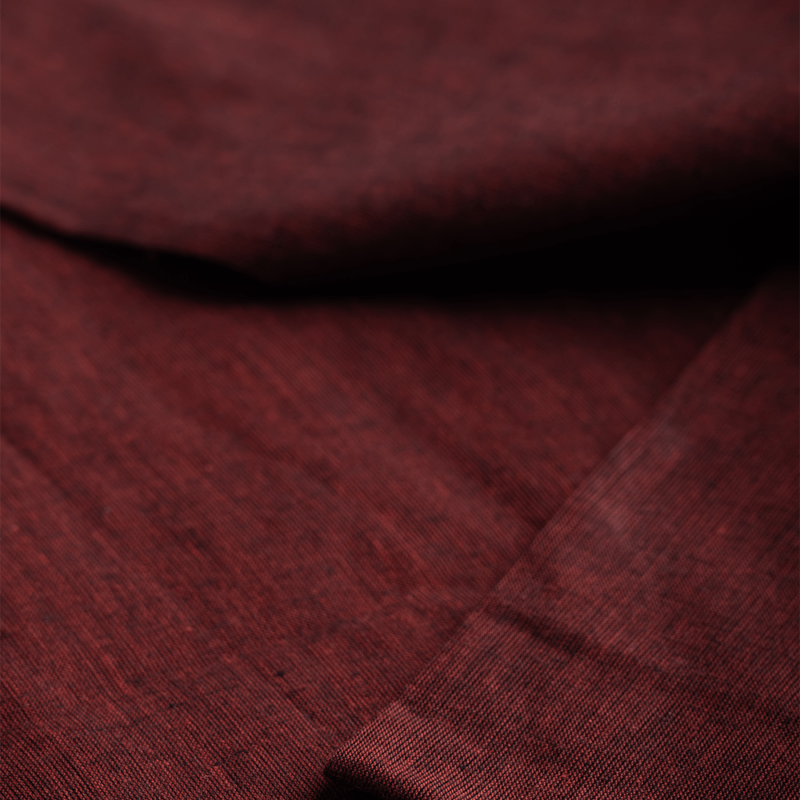 maroon fabric