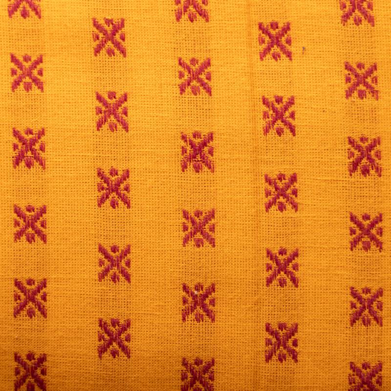 orange fabric