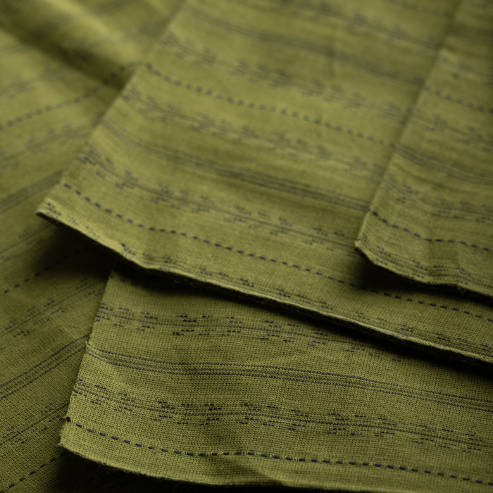 green fabric