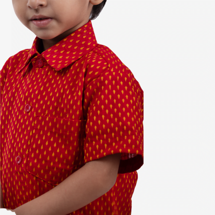 Red baby shirt