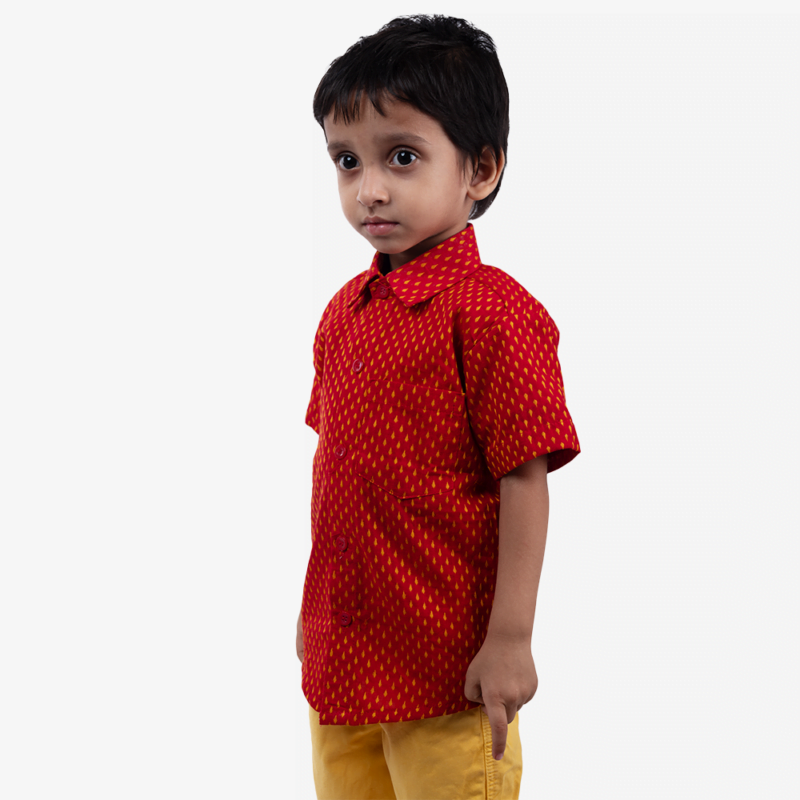 Red baby shirt