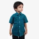 Teak blue baby shirt