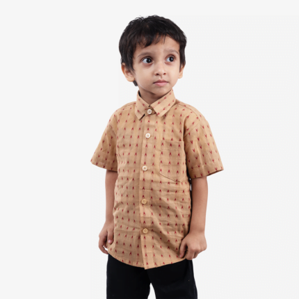 brown baby shirt