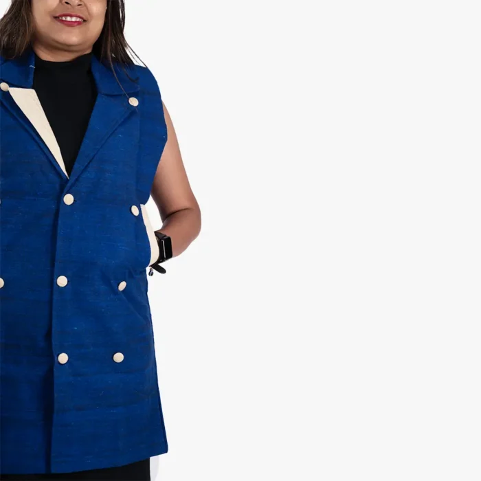 Blue female coat