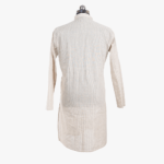 cream male kurta