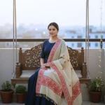 Anuraaga Borderloom Side Border Stole