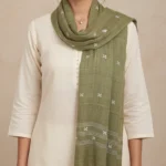 Olive Whisper Eri Stole