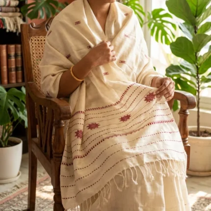 Dhara Buti Handloom Stole