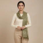 Olive Whisper Eri Stole