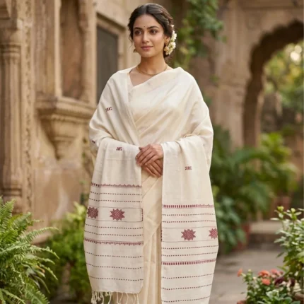 Dhara Buti Handloom Stole