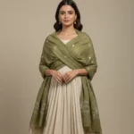 Olive Whisper Eri Stole