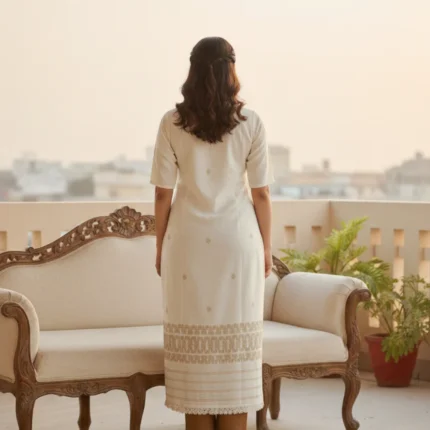 Rajsi Muga Eri Silk Kurti