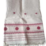 Ivory Blossom Eri Silk Shawl