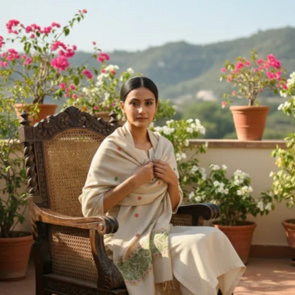 Harit Rang Heritage Stole