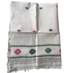 Tricolor Bloom Eri Silk Shawl