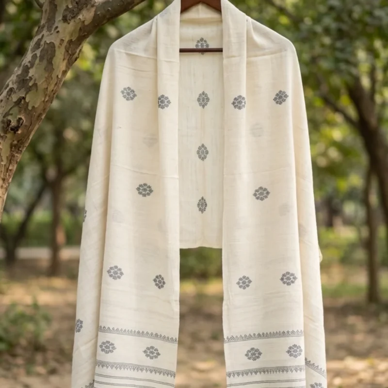 Shweta Buti Elegance Eri Silk Shawl