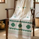 Verdant Vriksha Eri Silk Shawl