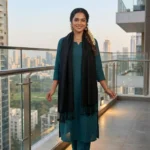 Nirvana Black Eri Silk Wrap