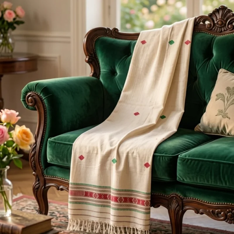 Rangika Heritage Eri Silk Shawl