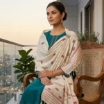 Petal Poetry Eri Silk Shawl