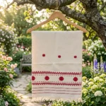 Ivory Blossom Eri Silk Shawl