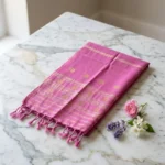 Blush Royale Handloom Stole
