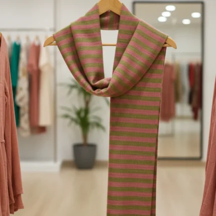 Pankhuri Stripes Eri Silk Stole