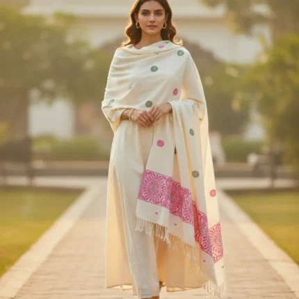 Gulnaar Grace Handloom Shawl
