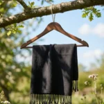 Nirvana Black Eri Silk Wrap