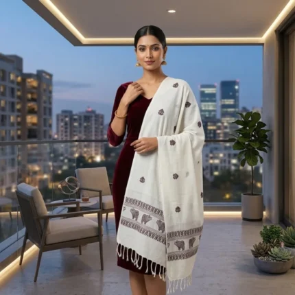 Heritage Trail Handloom Shawl