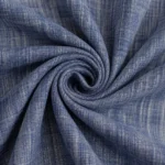Royal Denim Weave Cotton Fabric