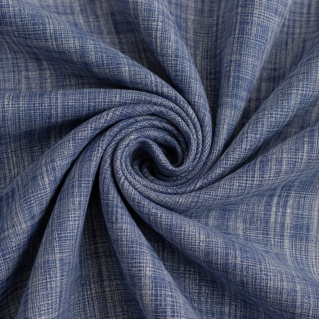 Royal Denim Weave Cotton Fabric Royal Denim Weave Cotton Fabric