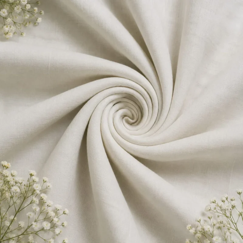 Ivory Whisper Cotton Fabric