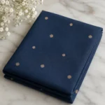 Navy Moonbeam Cotton Fabric