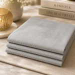 Silver Mist Pinstripe Cotton Fabric