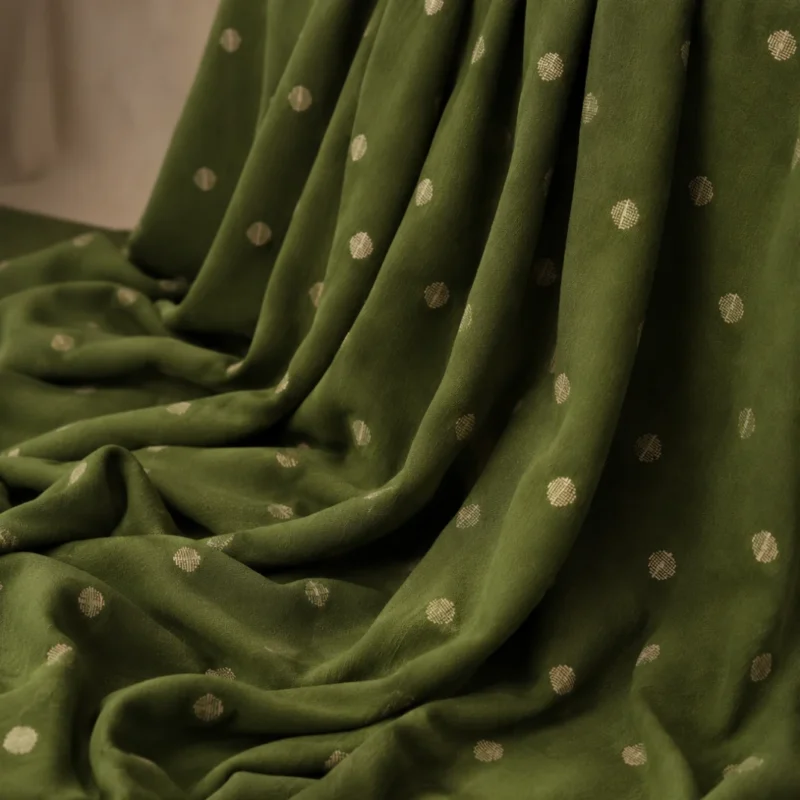 Emerald Meadow Cotton Fabric